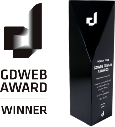 GDWEB AWARD WINNER Prize